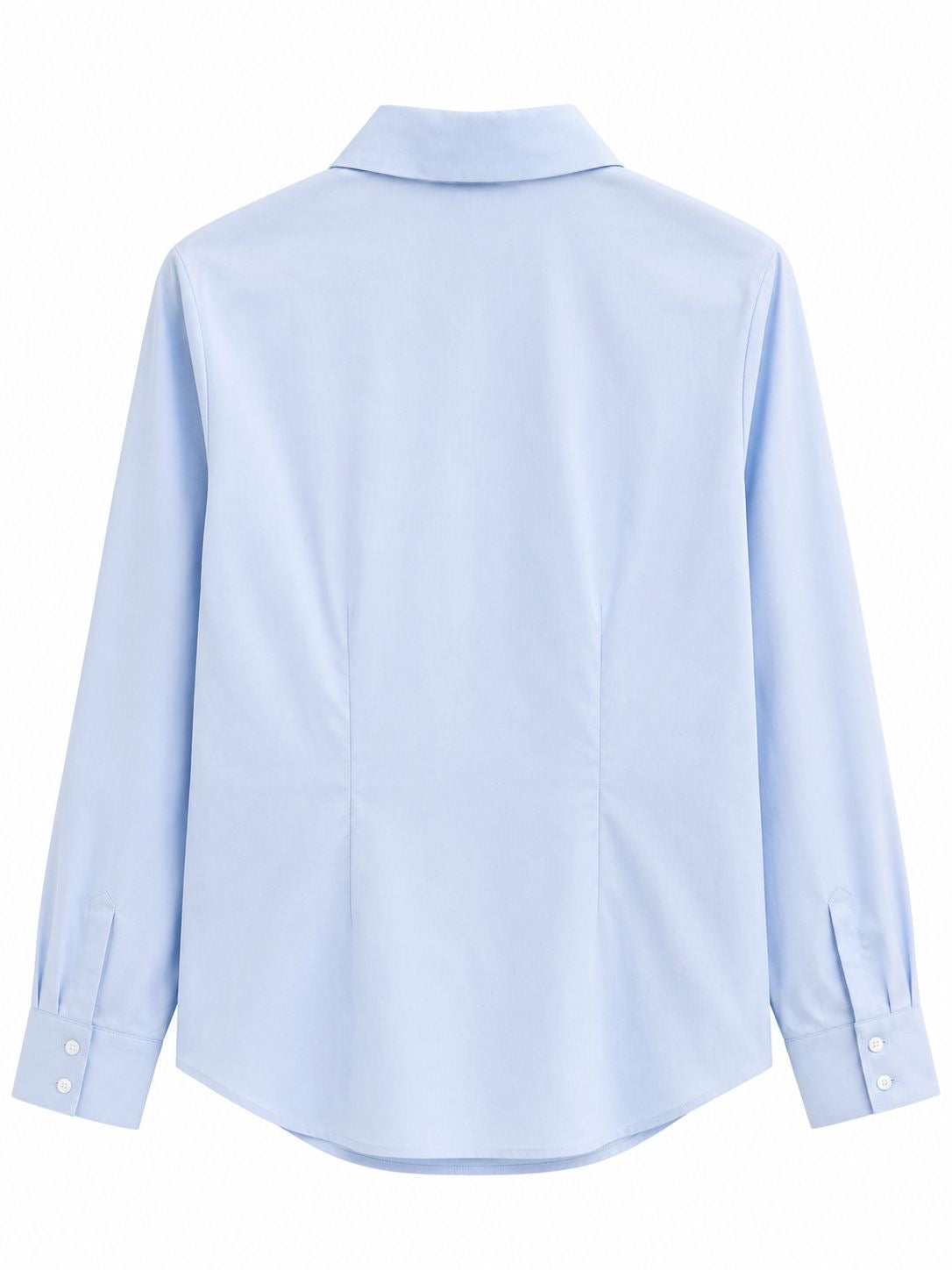 Camisa celeste con pinzas