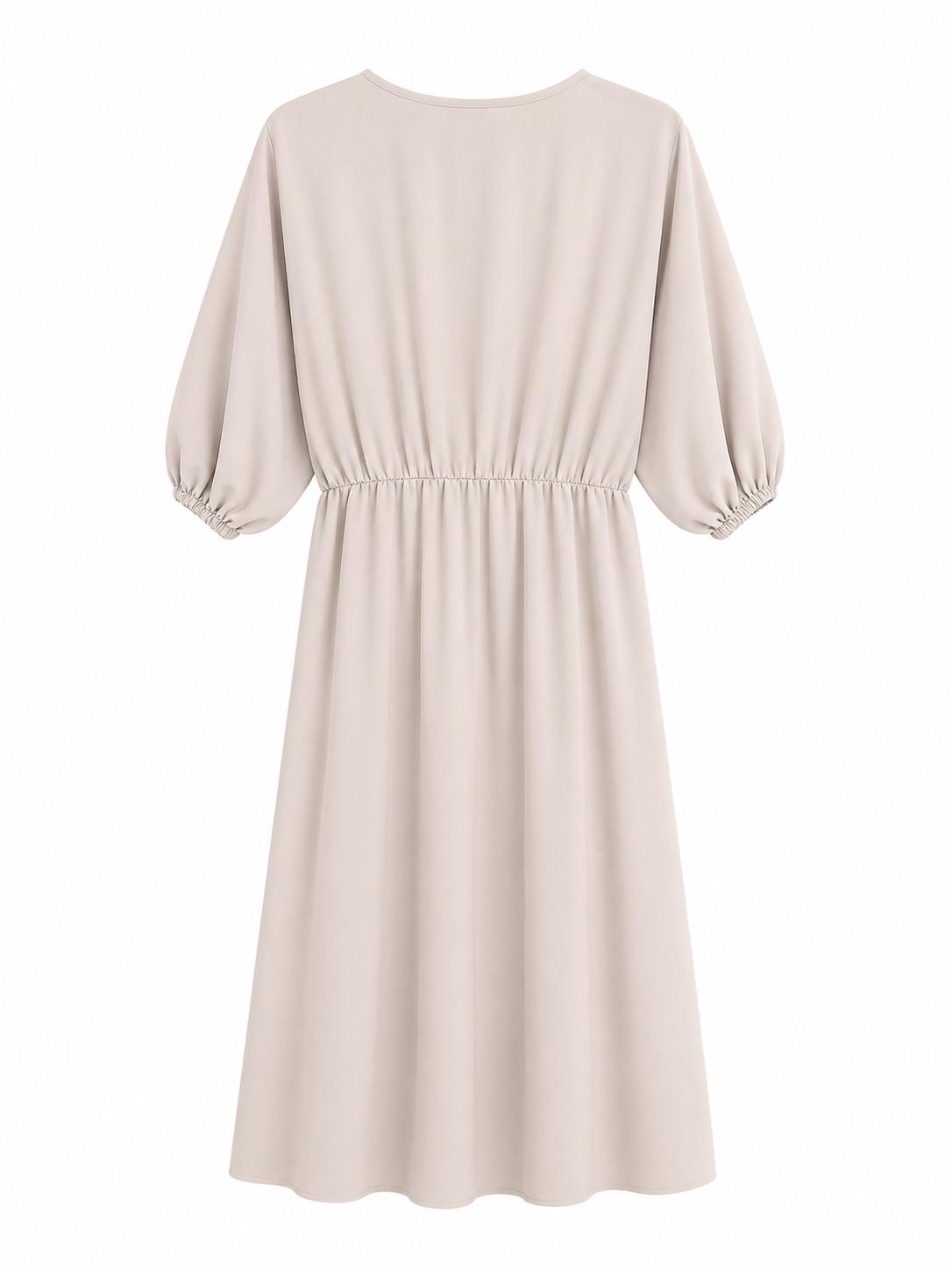 Vestido beige
