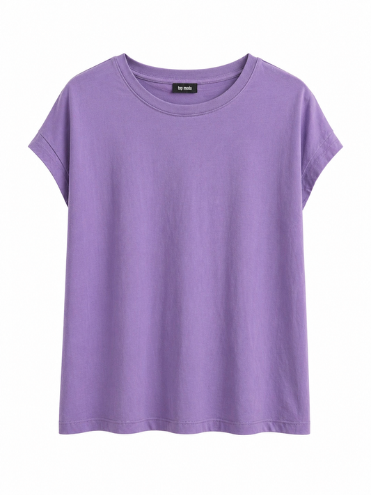 Camiseta morada