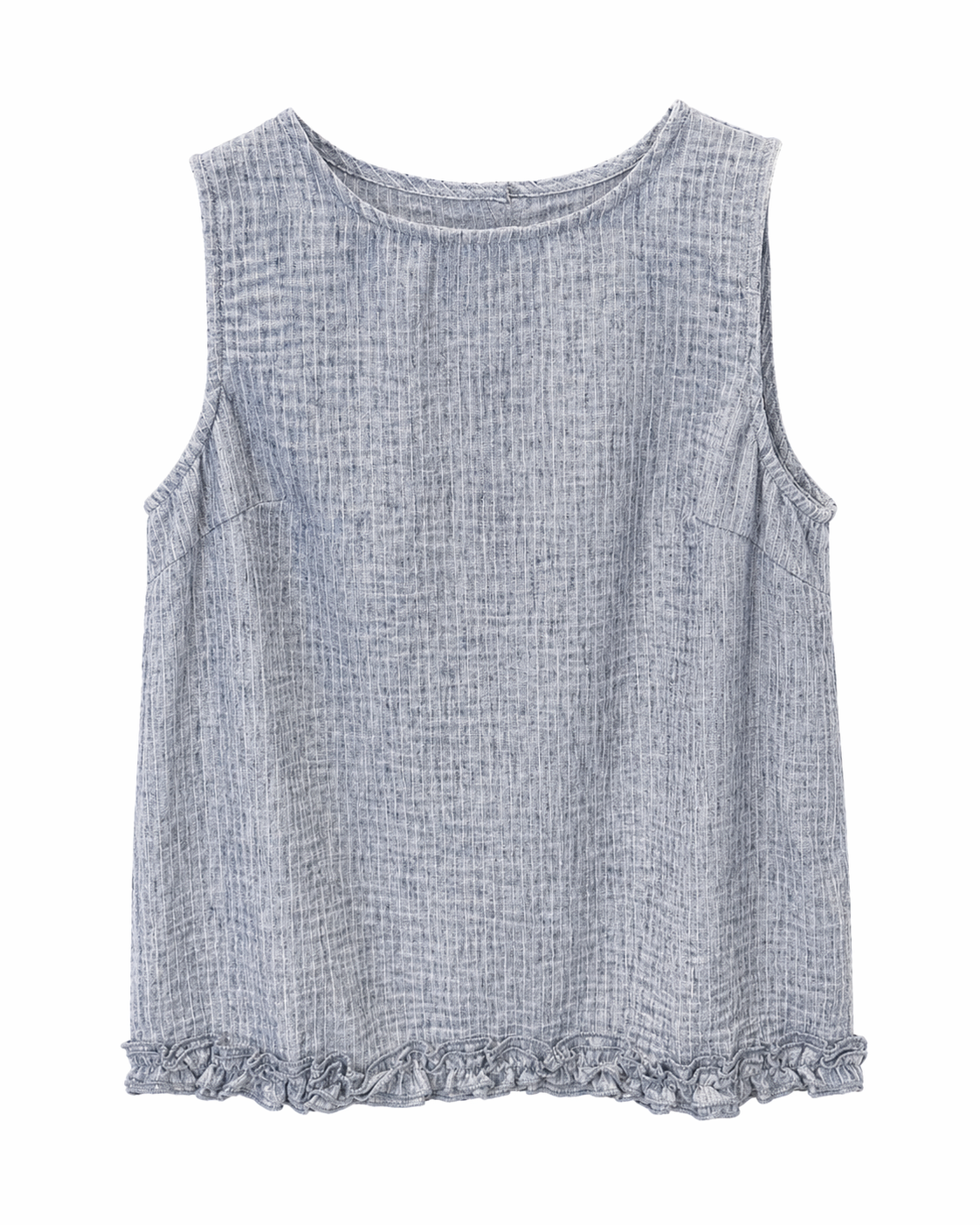 Conjunto azul sin mangas