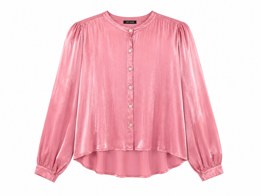 Conjunto satinado rosa