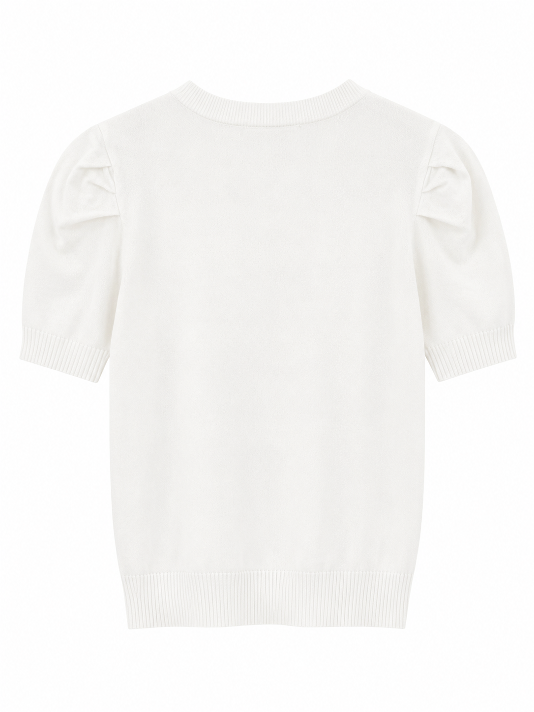 Chaleco de hilo blanco