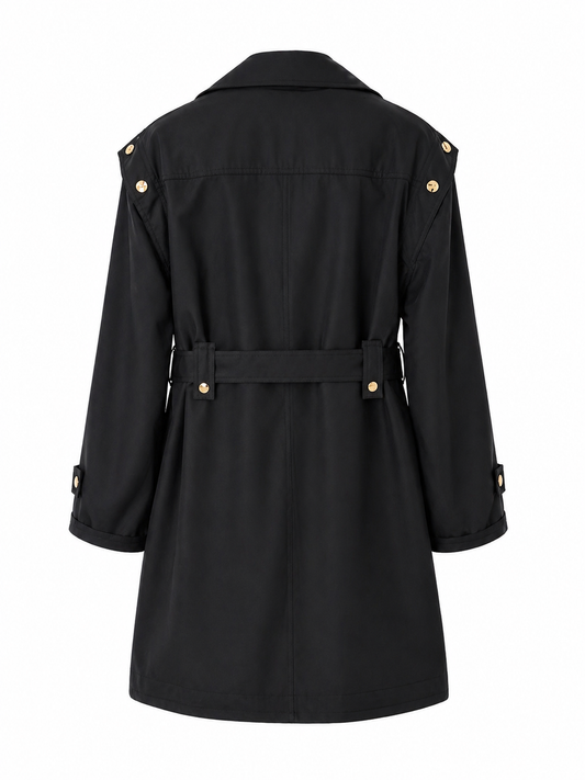 Gabardina azul marino