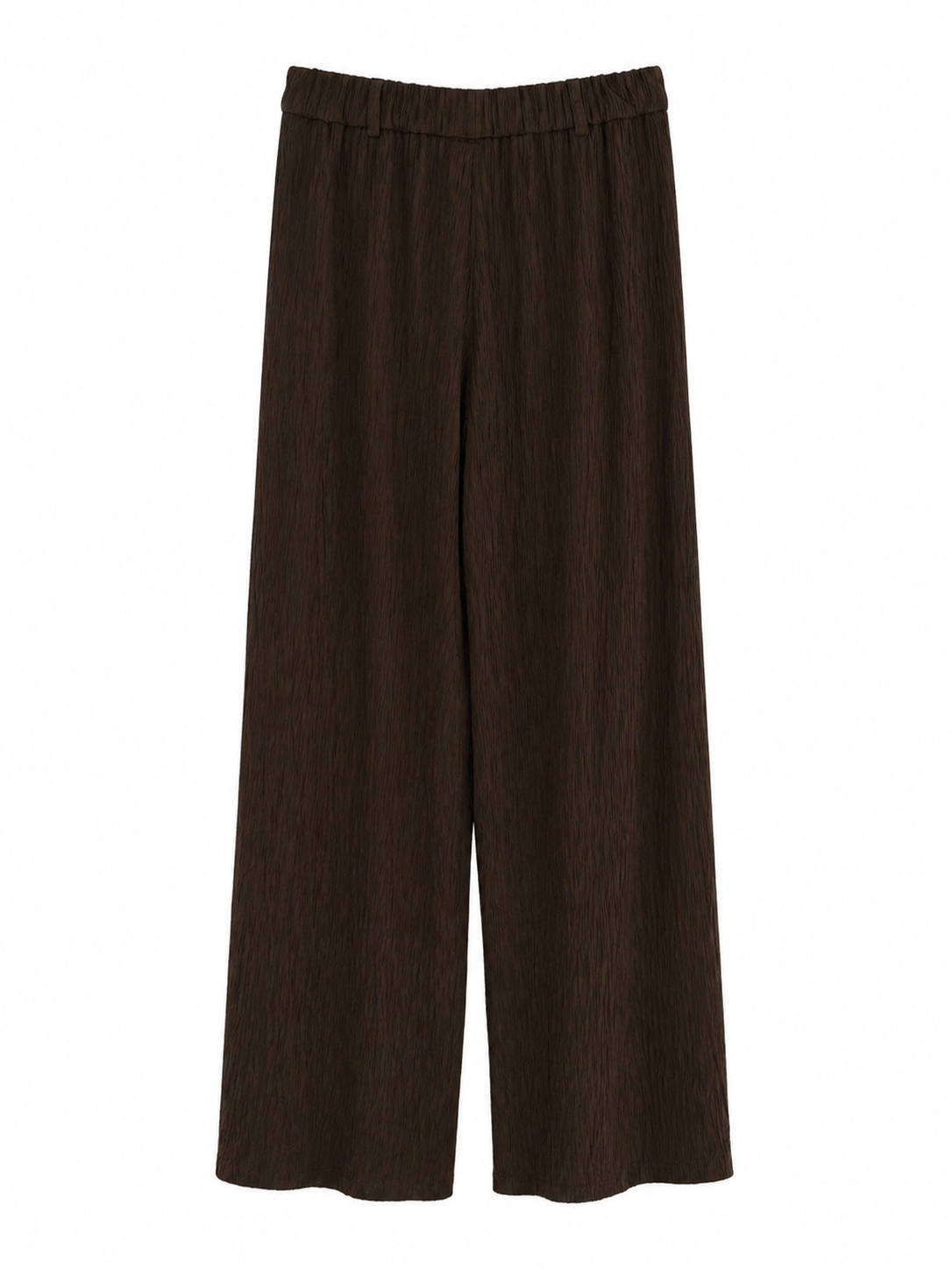 Pantalón marrón fluido