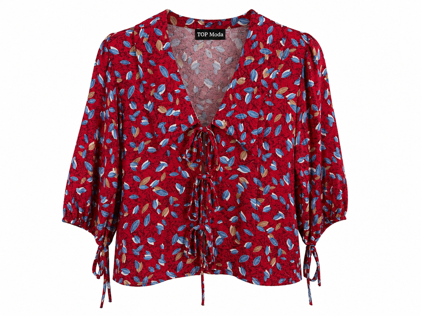 Camisa estampado lazada