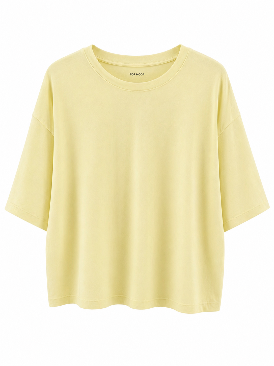 Camiseta amarilla básica