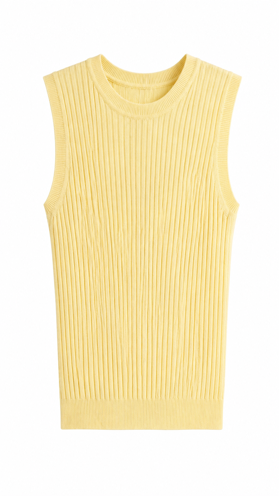 Top amarillo pastel