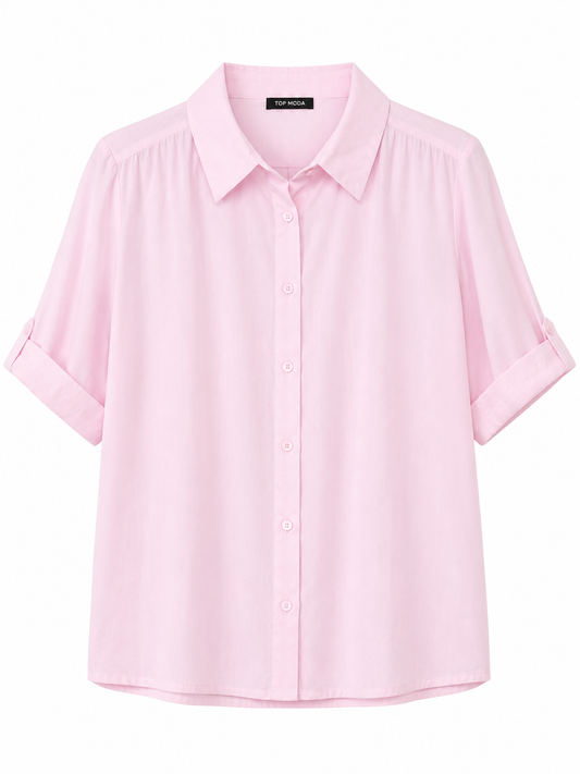 Camisa rosa palo