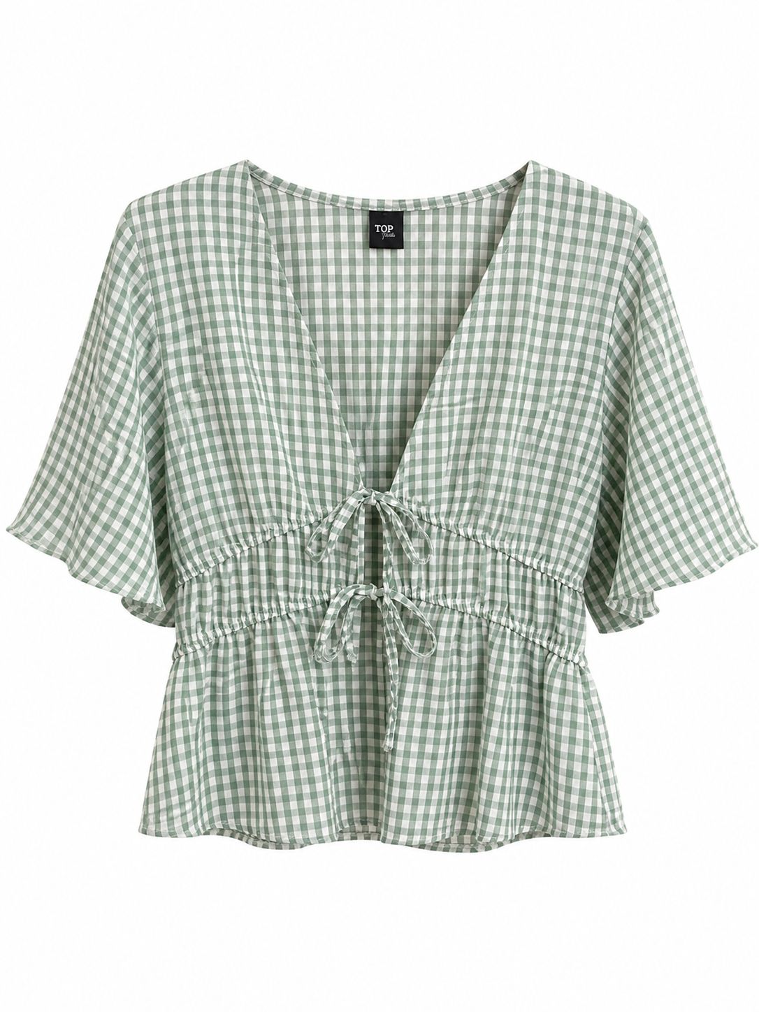 Camisa de cuadros verde