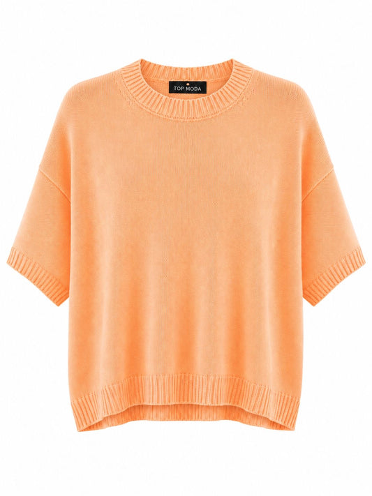 Chaleco naranja hijo