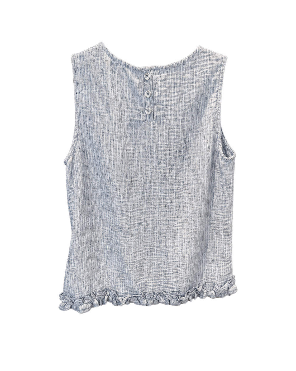 Conjunto azul sin mangas