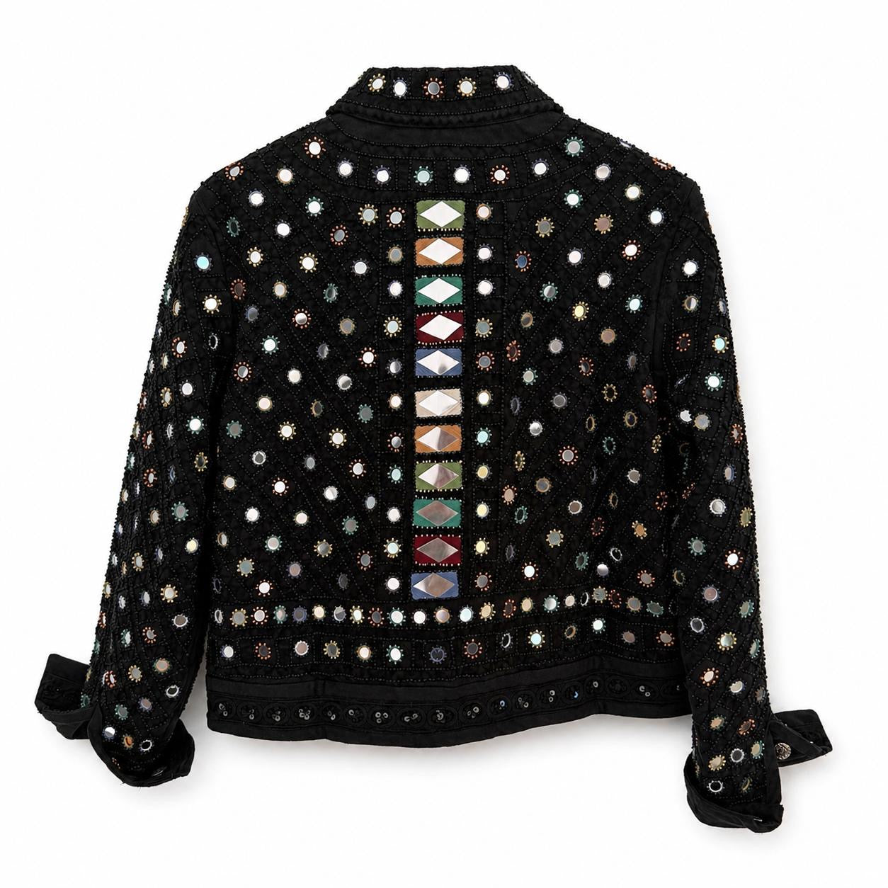 Chaqueta negra lentejuelas