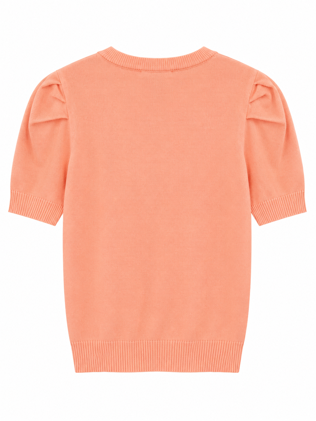 Camiseta de hilo salmón