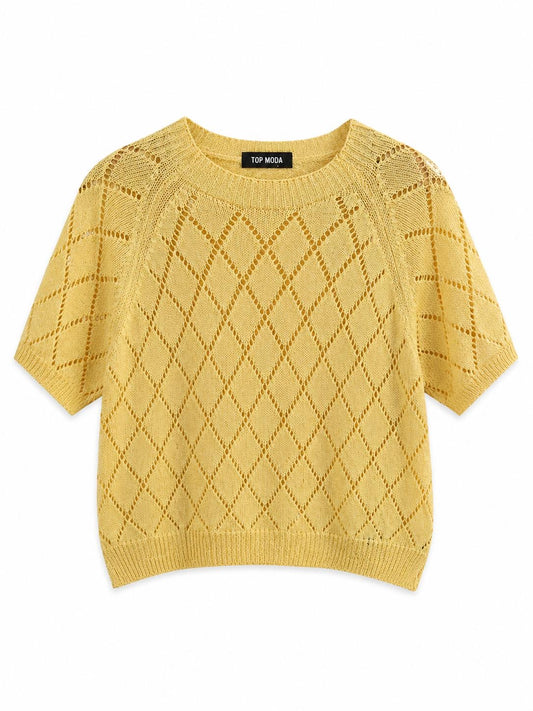 Chaleco amarillo hilo