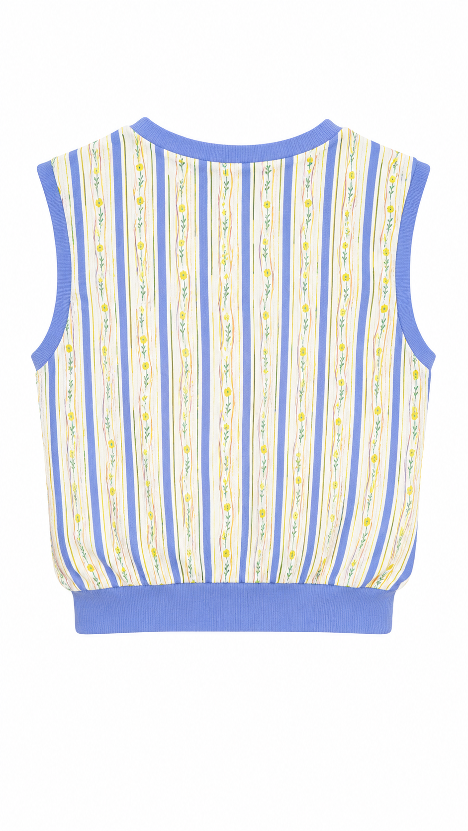 Conjunto estampado azul