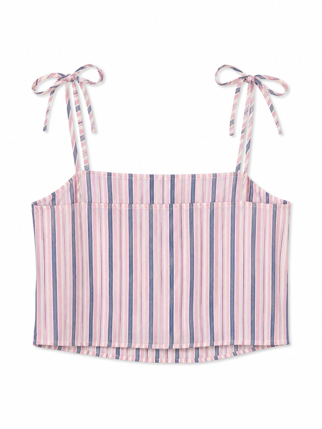 Conjunto de rayas rosa