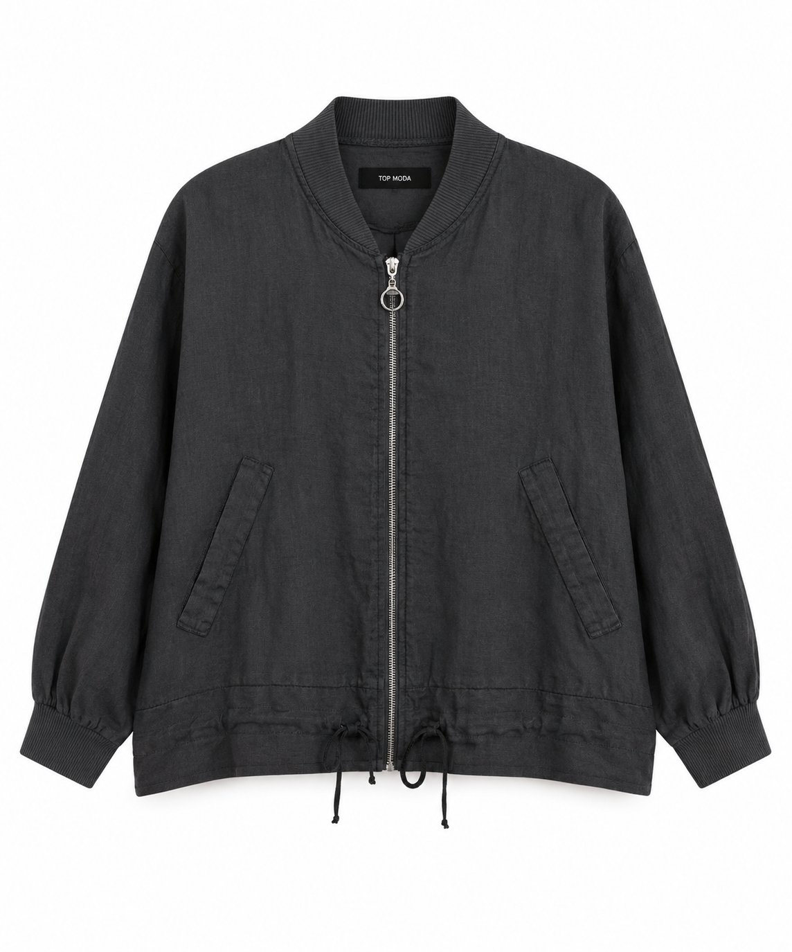 Conjunto bomber gris