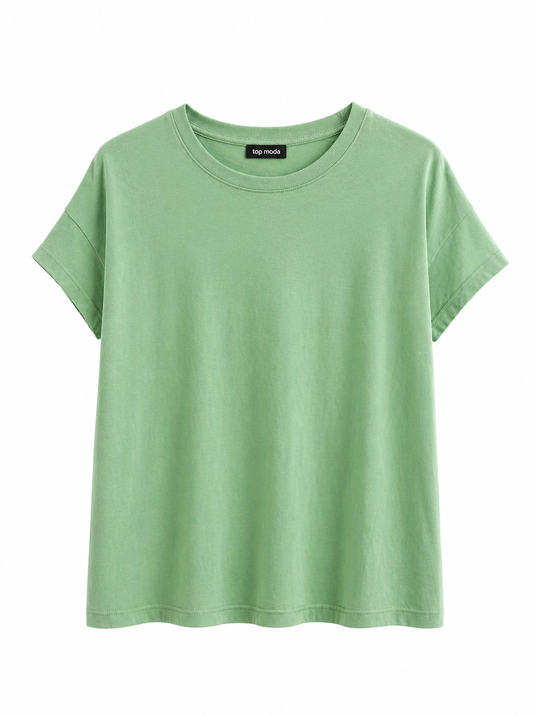 Camiseta básica verde