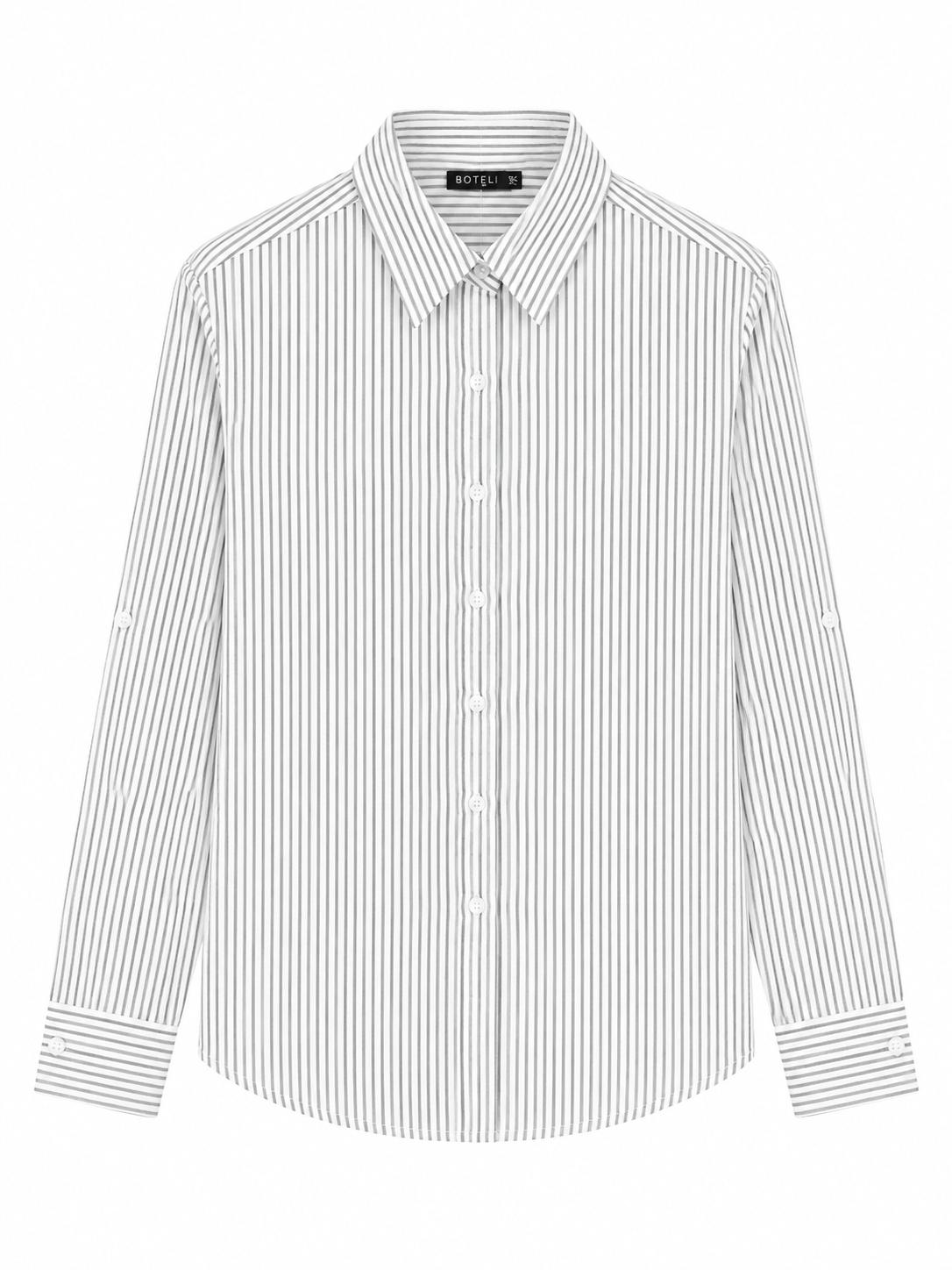 Camisa rayas verde botella
