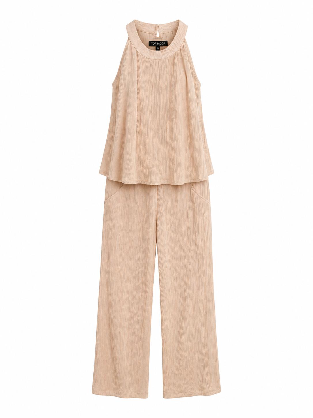 Conjunto rosa palo