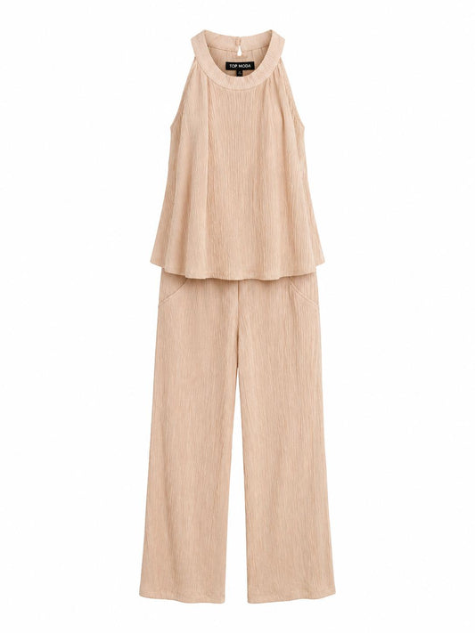 Conjunto rosa palo