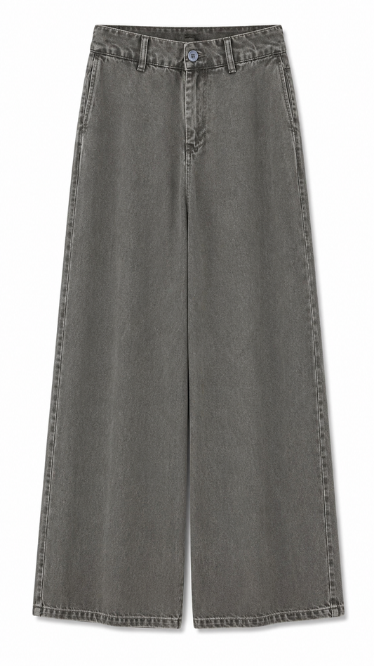 Pantalón fluido verde