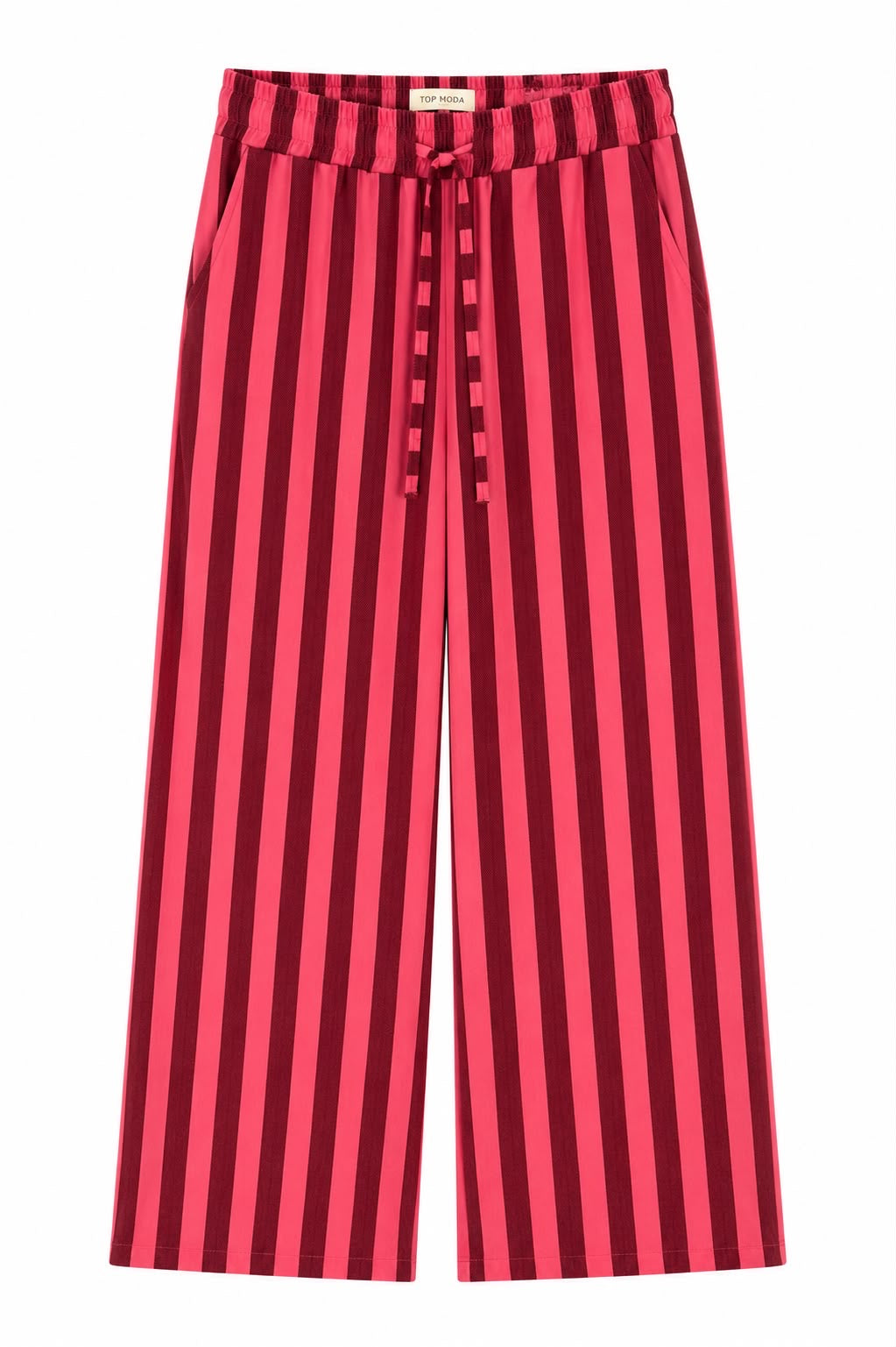 Pantalón rayas rosa
