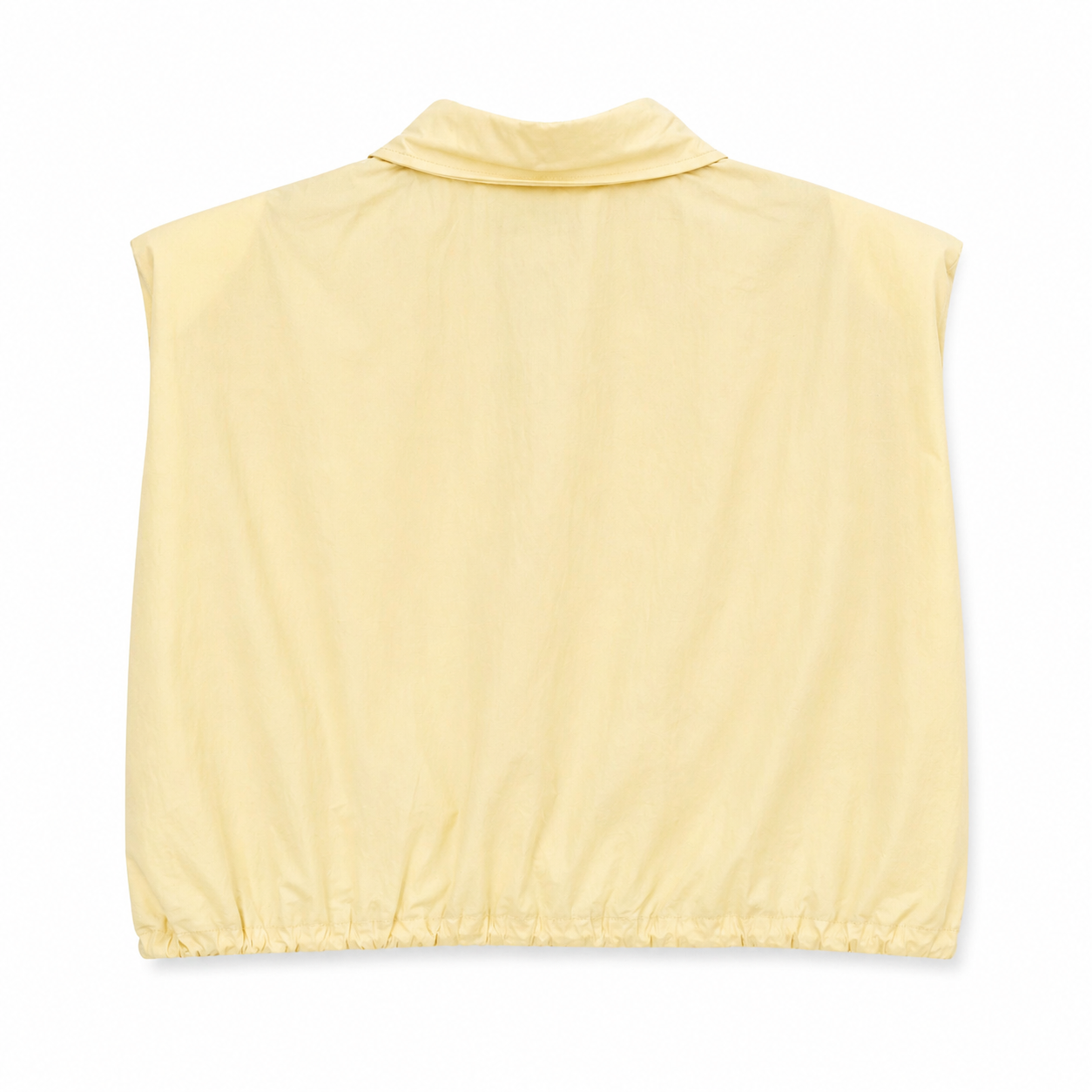 Camisa sin mangas amarilla