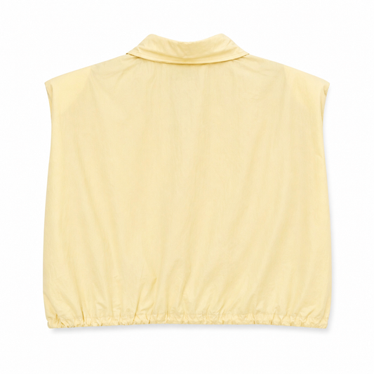 Camisa sin mangas amarilla