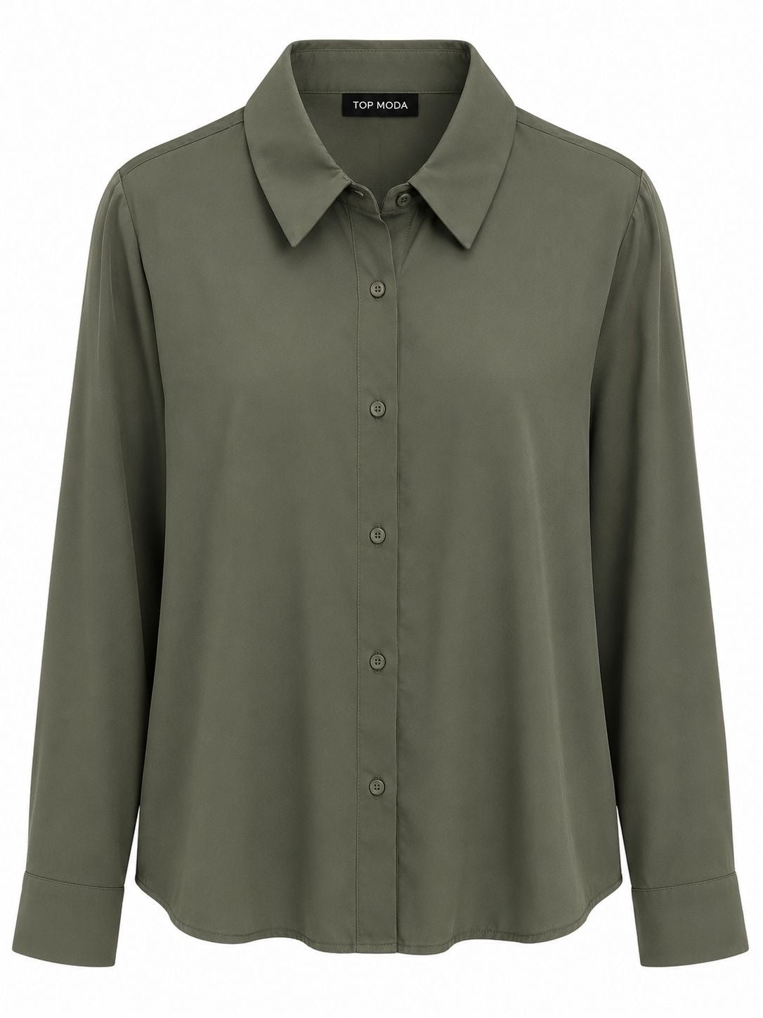 Camisa verde botella