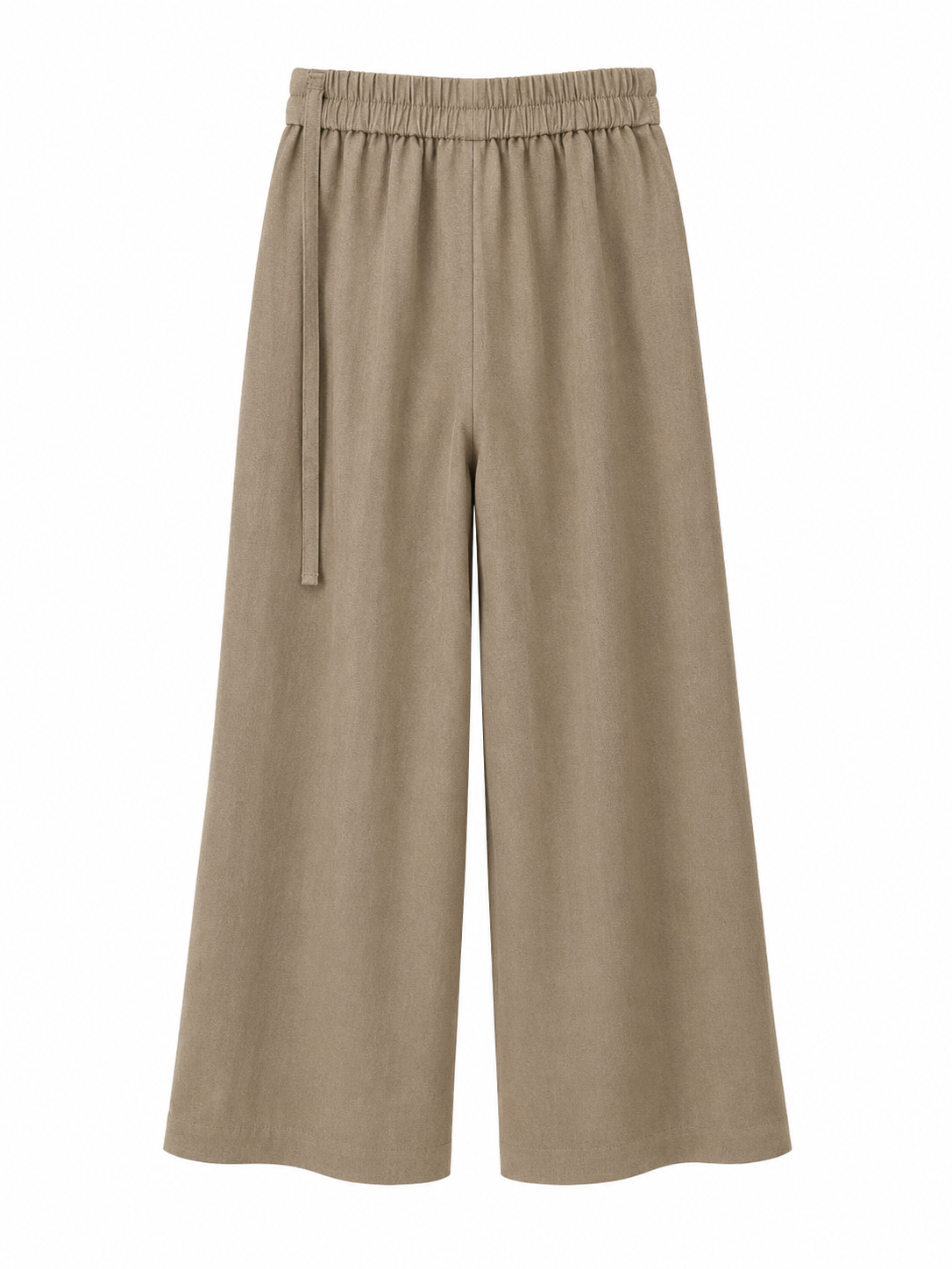 Pantalón de lino camel